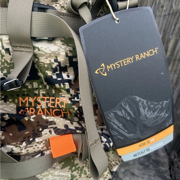New Mystery Ranch Metcalf 50 Backpack W/ Frame Optifade Subalpine Camo Mens L/XL - Picture 3 of 16